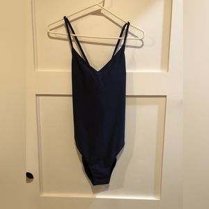 Navy Aerie one piece bathing suit